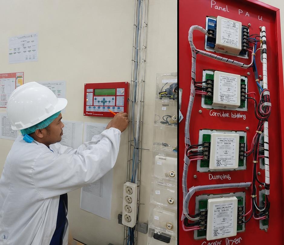 Instalasi Fire Alarm Panel